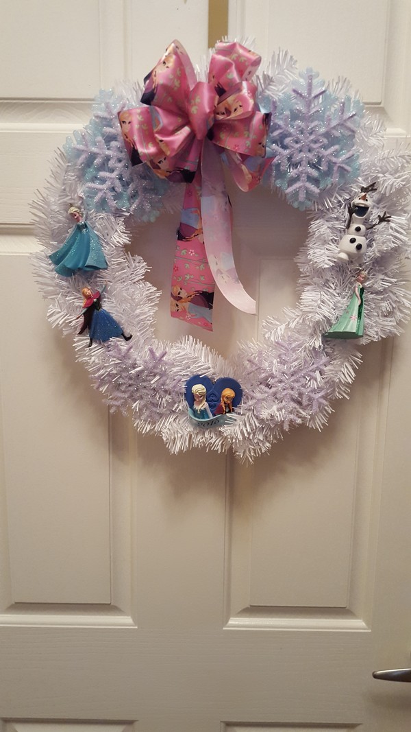 Frozen Theme Wreath