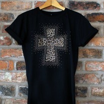 Leopard Print Cross