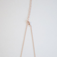 Pale Pink Glass Bead Necklace NL1049 - Thumbnail 3
