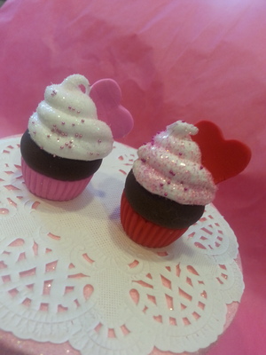 Valentine cupcakes