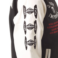 SUPER DEATH STAR WARS DARKSIDE 77 IMPERIALS DS BASEBALL JACKET P01685 - Thumbnail 3