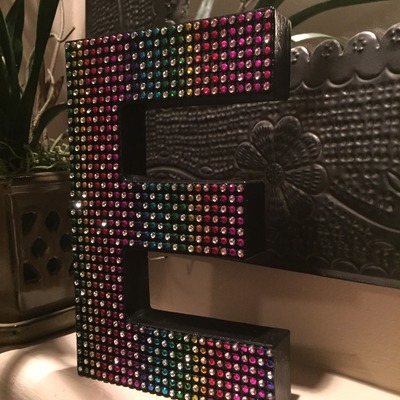 Rainbow bling letters - Thumbnail 1