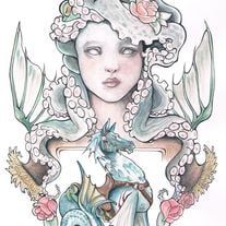 "Undulation" Postcard