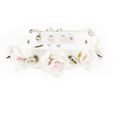 Roses spiked choker
