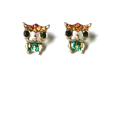 Sweet owl - earrings