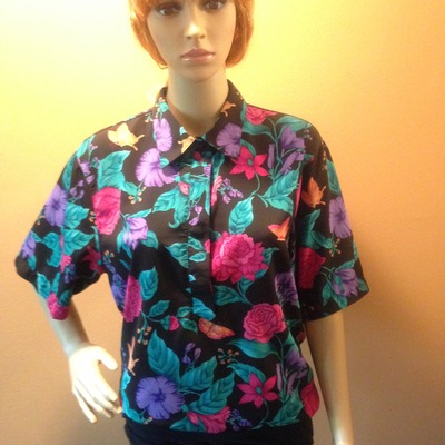 Floral blouse