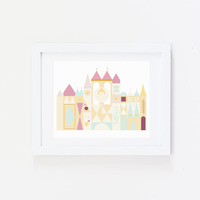 Small World Print - Pink Variation - Thumbnail 2