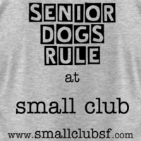 "senior" small club light gray tee for men - Thumbnail 1