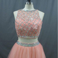 long prom dress,sparkle prom dress,discount prom dress,prom dress,sleeveless prom dress, BD14024 - Thumbnail 2