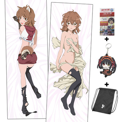 Brand new liliruca arde - danmachi anime dakimakura japanese hugging body pillow cover h3091