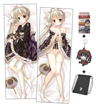 Brand New Sora Kasugano - Yosuga no Sora Anime Dakimakura Japanese Hugging Body Pillow Cover H3119