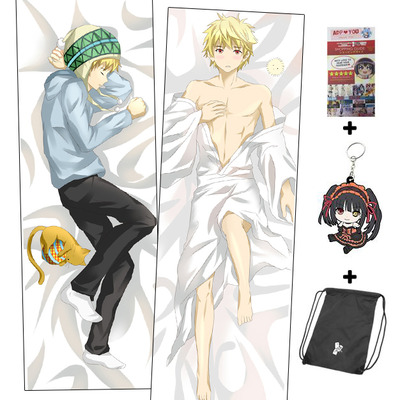 Brand new noragami male anime dakimakura japanese hugging body pillow cover adp-512135