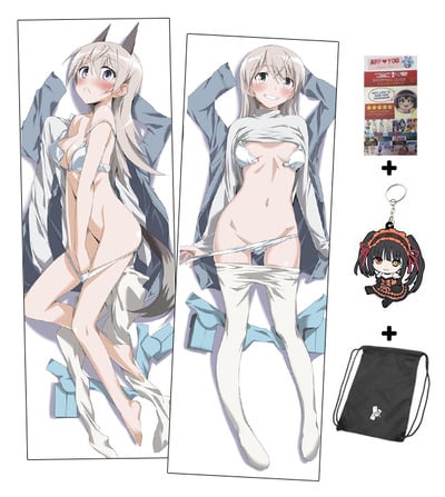 Brand New Strike Witches Anime Dakimakura Japanese Hugging Body Pillow Cover ADP-512065