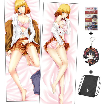 Brand new hana midorikawa - prison school anime dakimakura japanese hugging body pillow cover adp-512079