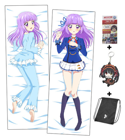 Brand New Sumire Hikami - Aikatsu Anime Dakimakura Japanese Hugging Body Pillow Cover ADP-512087