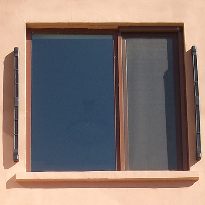 SOLAR POWERED 4 BEAMS WIRELESS windows GRATING