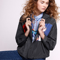 FALL IN LOVE FIGURED CASUAL LOOSE JACKET 15FWD080 - Thumbnail 2