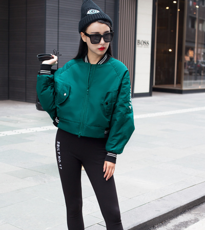 JAPANESE STYLE GREEN BAT SLEEVES LOOSE JACKET C1508052