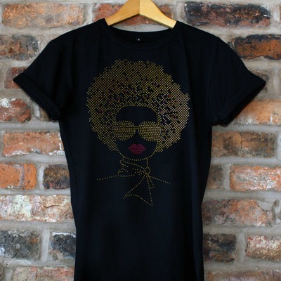 Gold afro ladi