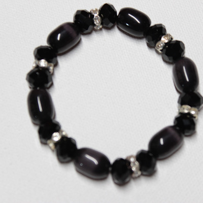 Black stretchy bracelet