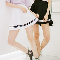 Lovely students navy skirt - Thumbnail 1