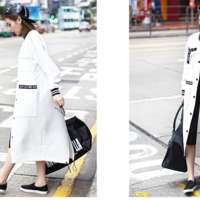KOREAN STYLE BIG SACK STYLE LOOSE LONG COAT C1512004 - Thumbnail 1