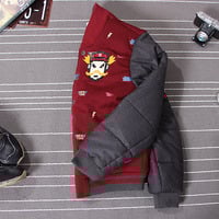 MLB BASEBALL COTTON EMBROIDERED THICK UNISEX VALENTINES JACKET - Thumbnail 2