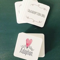 50 Gloss Rounded Drop Cards - Thumbnail 2