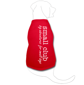 Small club signature tee for small dogs