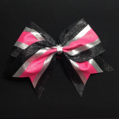 Pink, silver and black glitter - Thumbnail 3