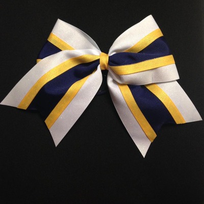 Navy, white, yellow/gold with glitter