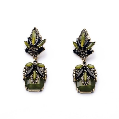 Green Goddess Earrings