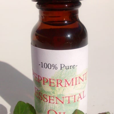 100% pure peppermint essential oil