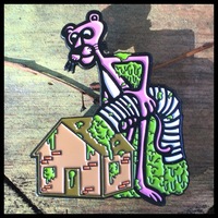 Panther Slime Enamel Pin SW003 - Thumbnail 1