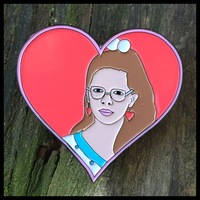 Dawn Valentine Enamel Pin SW036 - Thumbnail 1
