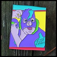 Revolting Blob Enamel Pin SW032 - Thumbnail 1