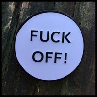 FUCK OFF! Enamel Pin 052 - Thumbnail 1