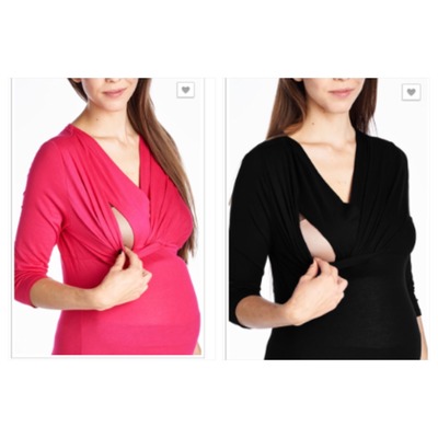 Fashion nursing top-tde