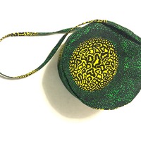 Circle Ziparound clutch  - Thumbnail 1