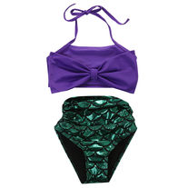 Pretty Like A Mermaid 2 Piece Bathing Suit Set