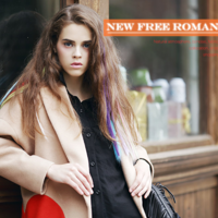 SPECIAL DESIGN CAMEL CASHMERE WOOLEN LONG COAT  - Thumbnail 3