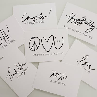 Care cards // happy pack