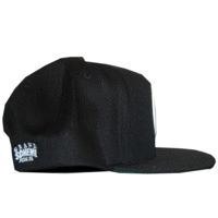 G Stone Snapback Hat - Black - Thumbnail 1