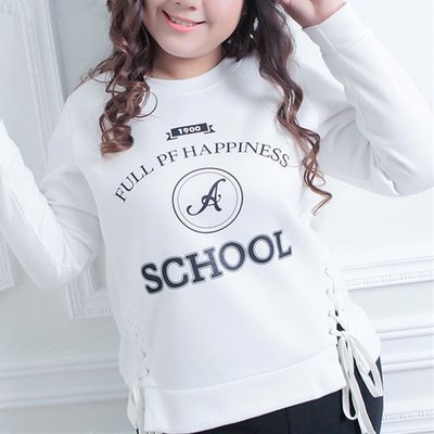 Xl-4xl plus size letters printing sweater sp154612