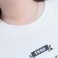 XL-4XL Plus Size Letters Printing Sweater SP154612 - Thumbnail 3