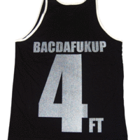 GS Reflective Logo Tank Top - Blk/Wht - Thumbnail 3