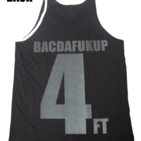 GS Reflective Logo Tank Top - Blk/Wht - Thumbnail 2