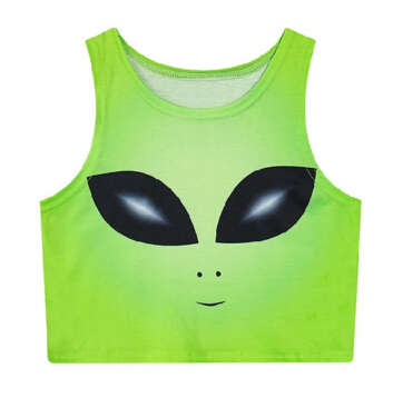 ALIEN CROP TOP