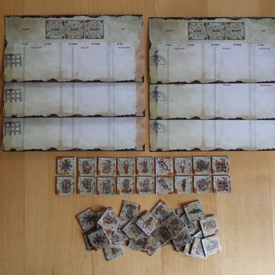 Broken contract player dashboard set