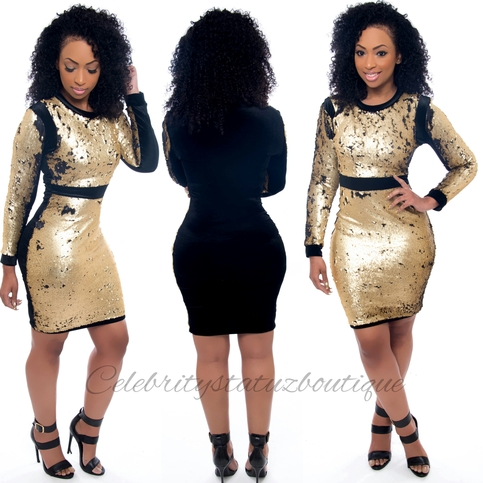 Gold Digger Dress